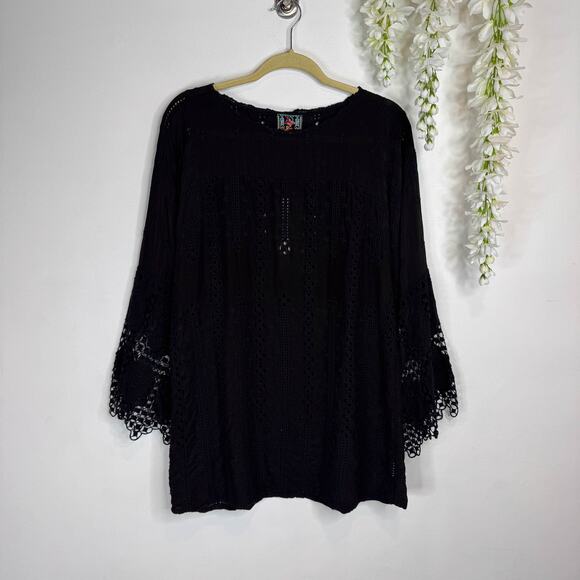 NWT JOHNNY WAS Mesha Blouse Embroidered Tunic Top Dress - Picture 8 of 8